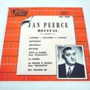 JAN PEERCE RECITAL